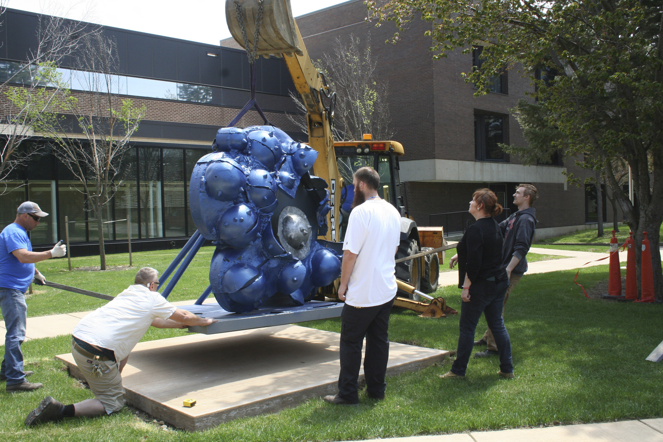 Fredonia adds new outdoor sculpture to campus News, Sports, Jobs